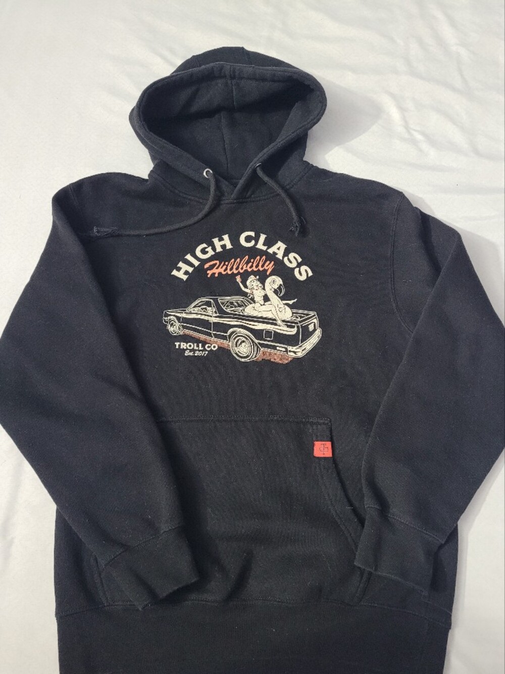 High Class Hillbilly Troll Co.  Graphic Hoodie